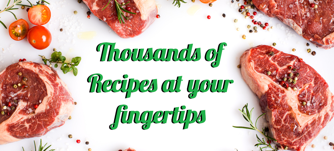 Thousands of recipes at your fingertips!